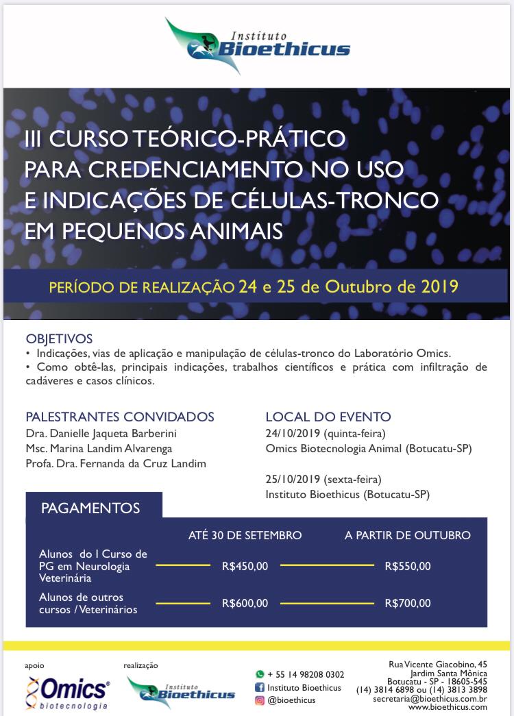 Curso bioethicus